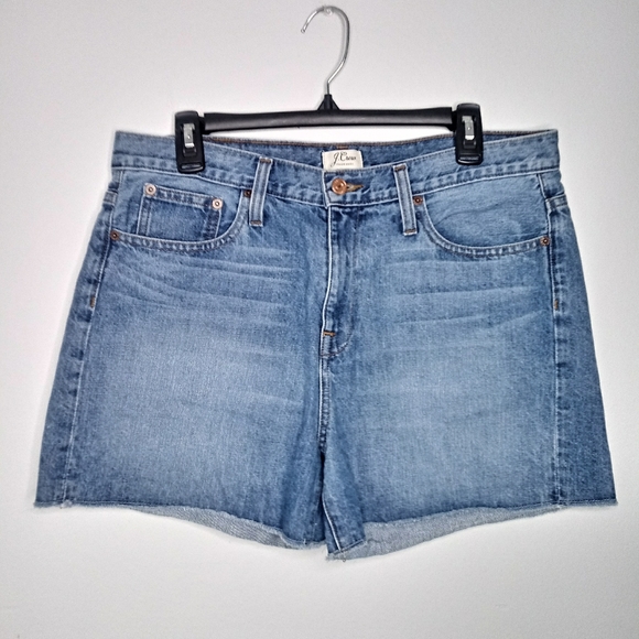 J. Crew Pants - J. Crew 30 Raw Hem Denim Jean Shorts